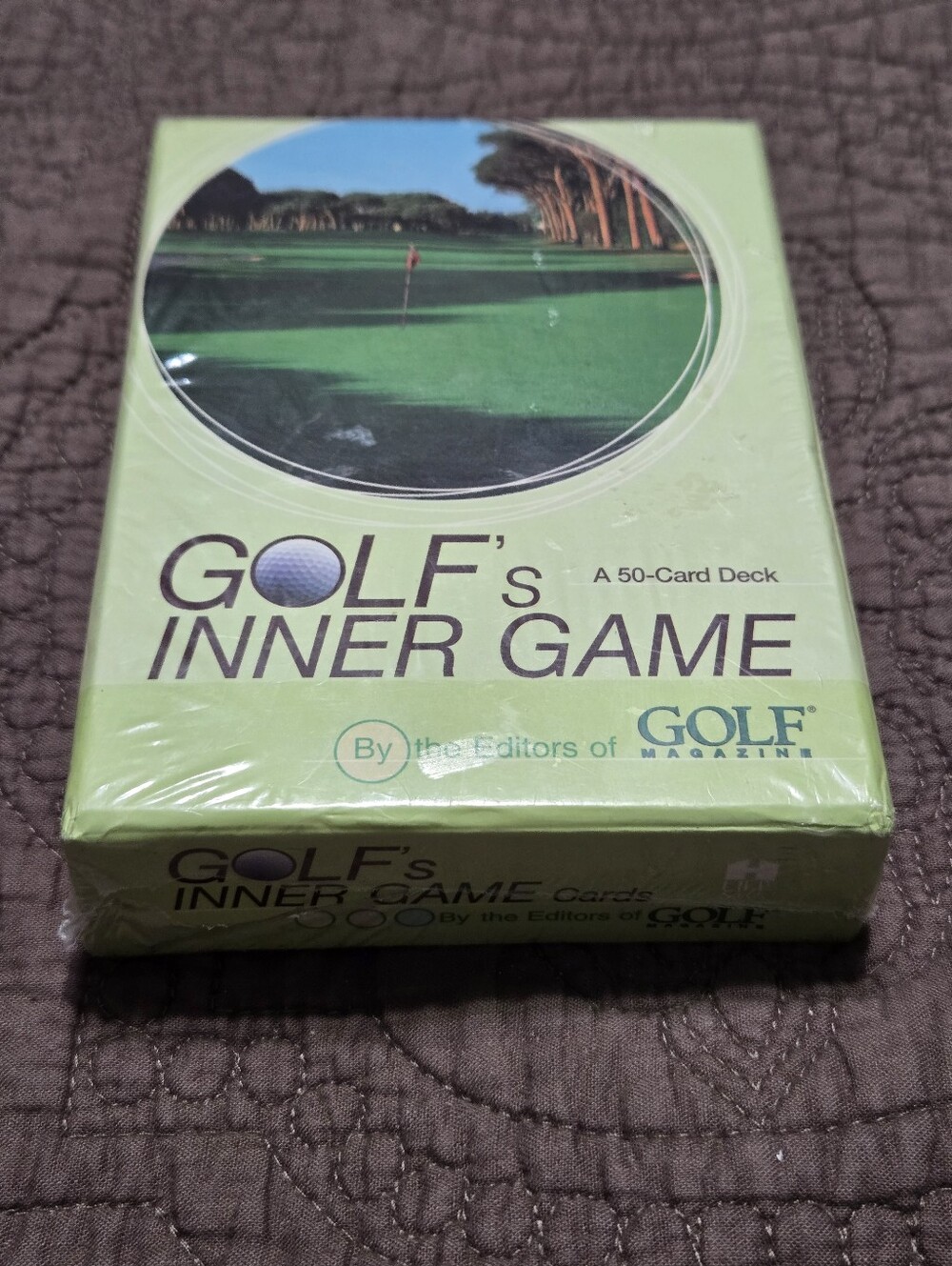 Golf Magazine Gift Card Set For Golfer's Tips and Insight, NEW Sealed